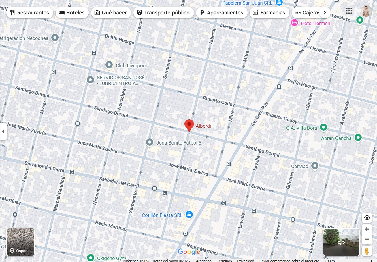 Ubicacion Alberdi 3000, Santa Fe