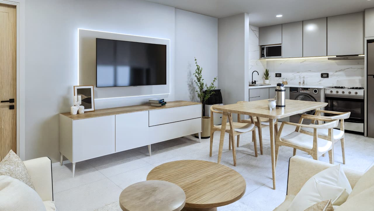 Render Balcón Premium