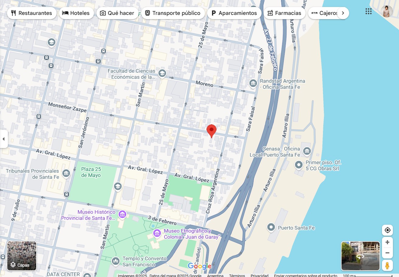 Ubicacion Monsenor Zazpe 2433, Santa Fe