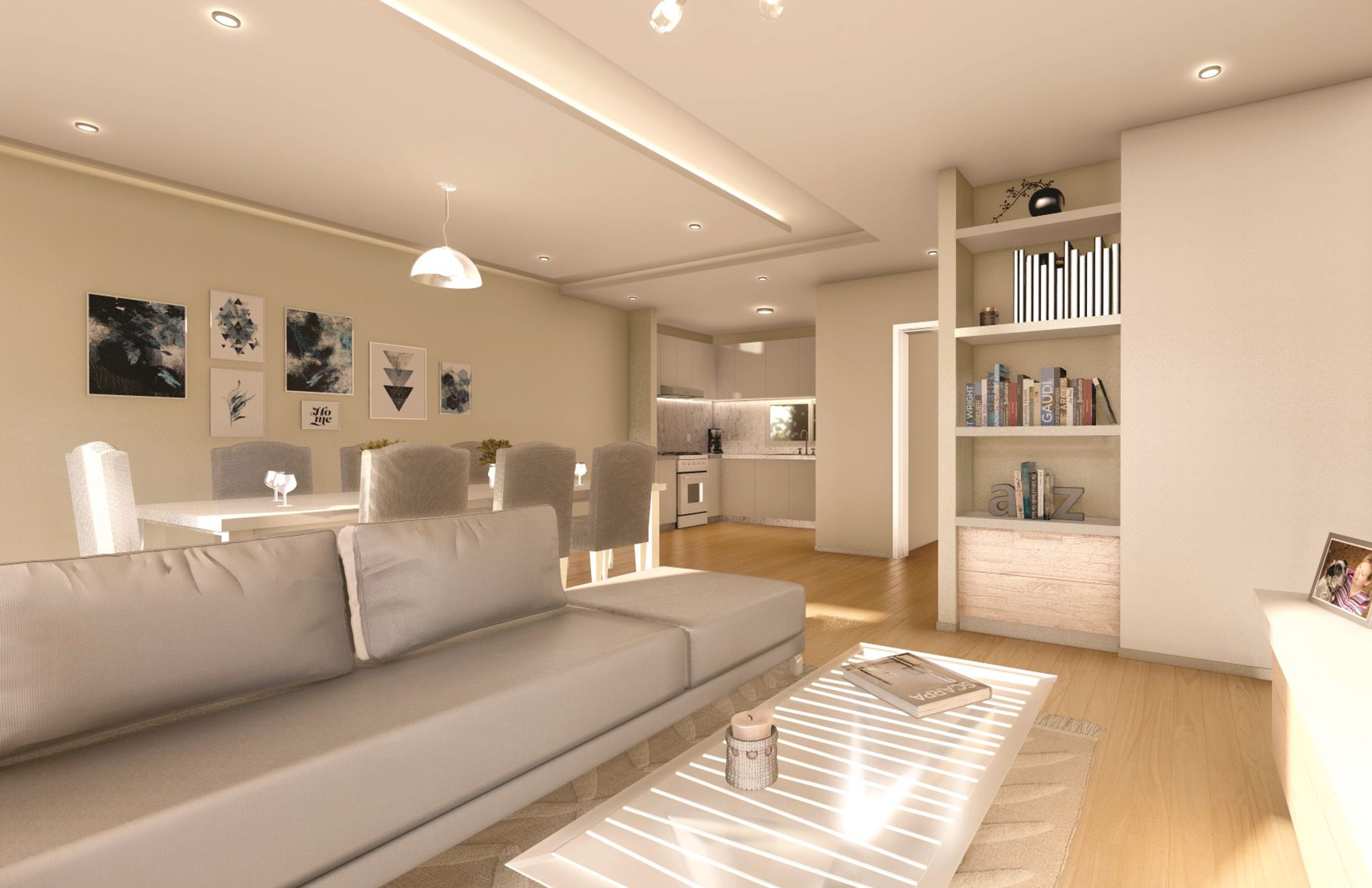 Render Interior Moderno