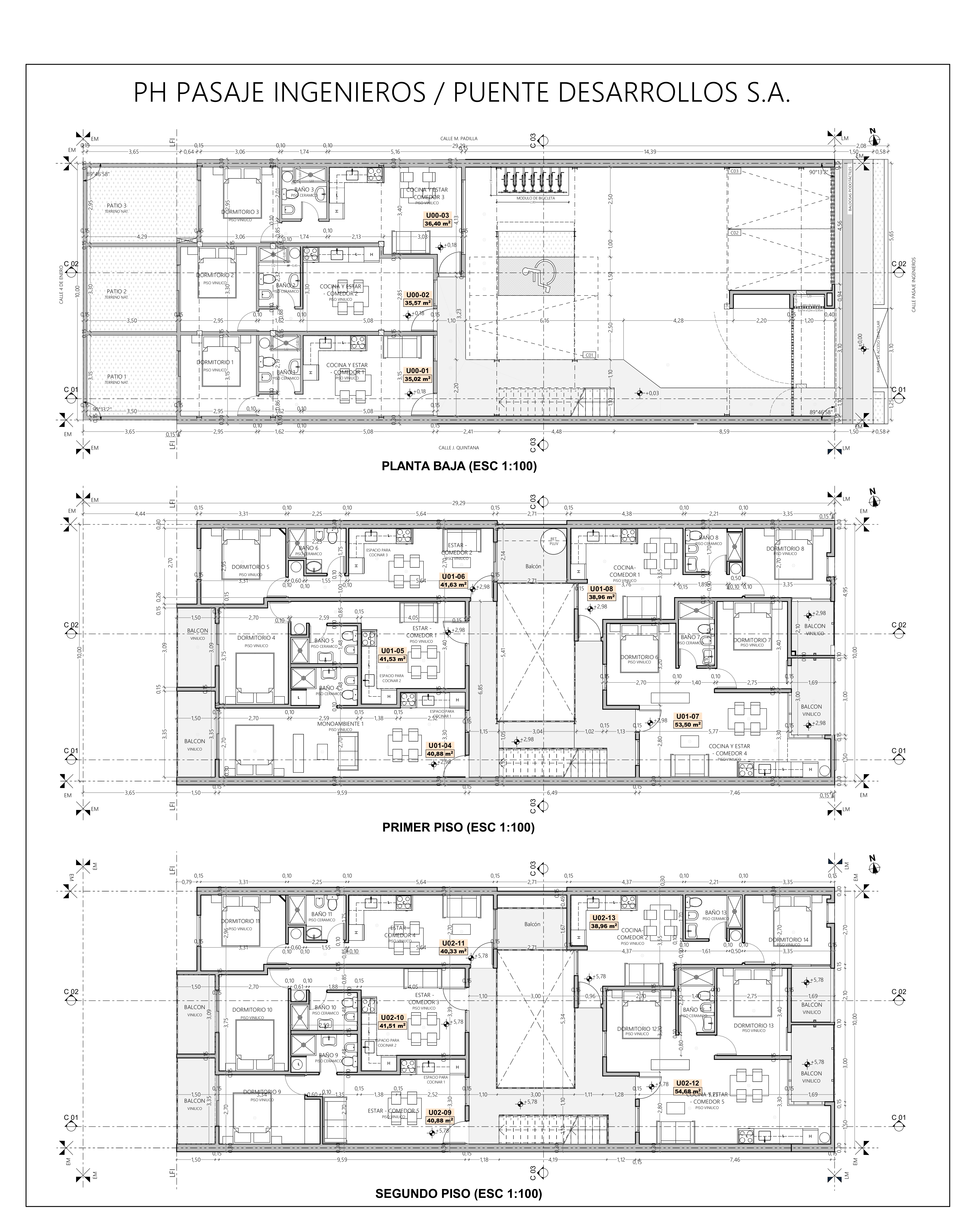 Planos Pasaje Ingenieros